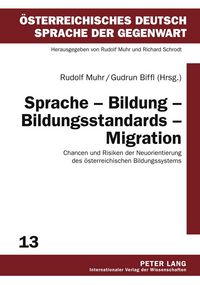 Produktbild: Sprache &ndash; Bildung &ndash; Bildungsstandards &ndash; Migration
