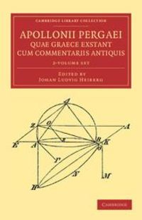 Produktbild: Apollonii Pergaei Quae Graece Exstant Cum Commentariis Antiquis 2 Volume Set
