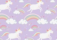 Produktbild: BRAUN + COMPANY Geschenkpapier Rolle Everyday, Unicorn