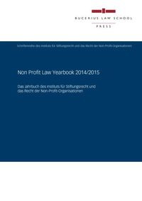 Bild vom Artikel Non Profit Law Yearbook 2014/2015 vom Autor Petr Lavický
