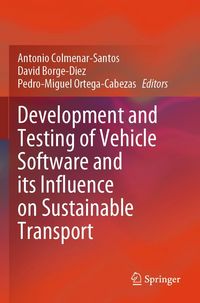 Produktbild: Development and Testing of Vehicle Software and its Influence on Sustainable Transport