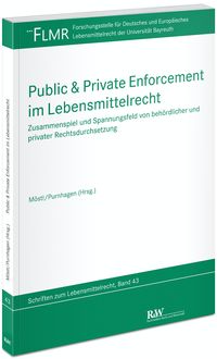Produktbild: Public & Private Enforcement im Lebensmittelrecht