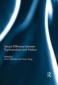 Produktbild: Sexual Difference Between Psychoanalysis and Vitalism