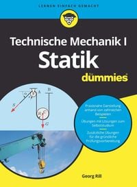Bild vom Artikel Technische Mechanik I Statik für Dummies vom Autor Georg Rill