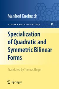 Produktbild: Specialization of Quadratic and Symmetric Bilinear Forms