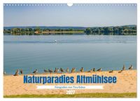 Produktbild: Naturparadies Altm&uuml;hlsee (Wandkalender 2027 DIN A3 quer), CALVENDO Monatskalender