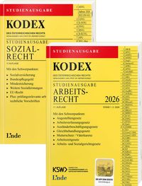 Produktbild: KODEX-Paket Studienausgabe Arbeits- und Sozialrecht 2026