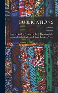 Produktbild: Publications; Volume 1