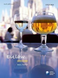 Produktbild: Foster, N: EU Law Directions
