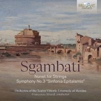 Produktbild: Sgambati:Nonet for Strings,Symphony No.3 Sinfonia