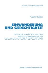 Produktbild: Einwanderung und Gerechtigkeit