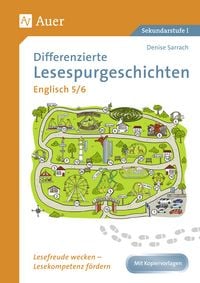 Produktbild: Differenzierte Lesespurgeschichten Englisch 5-6