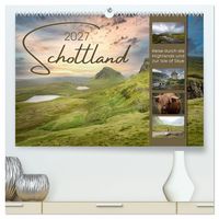 Produktbild: Schottland - Reise durch die Highlands und zur Isle of Skye (hochwertiger Premium Wandkalender 2027 DIN A2 quer), Kunstdruck in Hochglanz