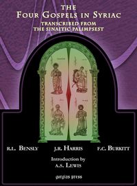 Produktbild: The Four Gospels in Syriac, Transcribed from the Sinaitic Palimpsest