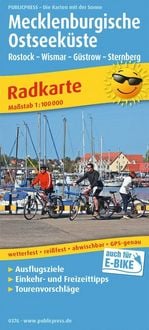 Produktbild: Mecklenburgische Ostseek&uuml;ste 1 : 100 000