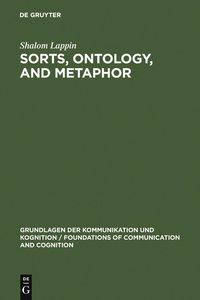 Produktbild: Sorts, Ontology, and Metaphor