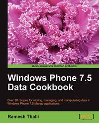 Produktbild: Windows Phone 7.5 Data Cookbook