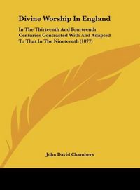 Produktbild: Divine Worship In England