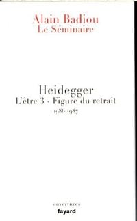 Produktbild: Le Seminaire Heidegger