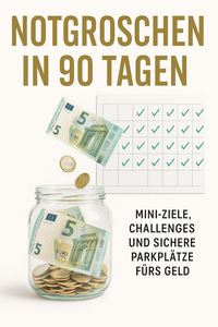 Produktbild: Notgroschen in 90 Tagen - Mini-Ziele, Challenges und sichere Parkpl&auml;tze f&uuml;rs Geld.