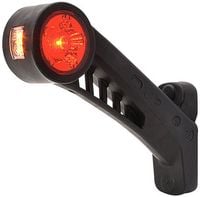 Produktbild: WAS Umriss-Markierungsleuchte Offene Kabelenden Markierungsleuchte links 12 V, 24 V Wei&szlig;, Orange, Rot