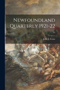 Produktbild: Newfoundland Quarterly 1921-22; 21