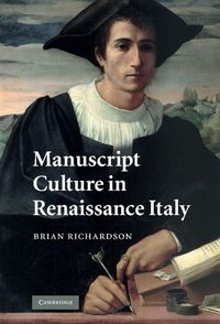 Produktbild: Manuscript Culture in Renaissance Italy