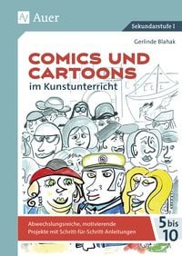 Produktbild: Comics und Cartoons im Kunstunterricht