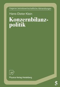 Produktbild: Konzernbilanzpolitik