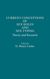 Produktbild: Current Conceptions of Sex Roles and Sex Typing