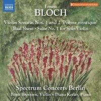 Produktbild: Bloch: Violinsonaten/Baal Shem/Suite Nr. 1