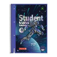 Produktbild: Collegeblock A4 Lin.27 90g Robot Hero