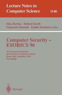 Produktbild: Computer Security - ESORICS 96
