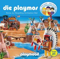 Bild vom Artikel Die Playmos - Das Original Playmobil Hörspiel, Folge 21: Die Reise zu Häuptling Schlanker Bär vom Autor Simon X. Rost