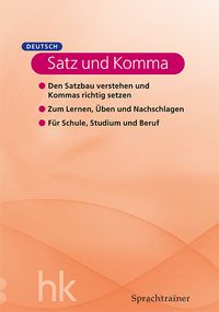 Produktbild: Sprachtrainer Deutsch - Satz und Komma
