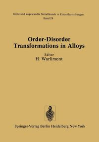 Produktbild: Order-Disorder Transformations in Alloys