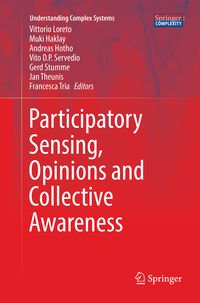 Produktbild: Participatory Sensing, Opinions and Collective Awareness