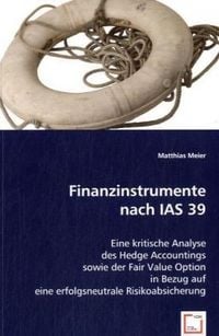 Produktbild: Meier, M: Finanzinstrumente nach IAS 39