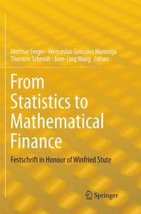 Produktbild: From Statistics to Mathematical Finance