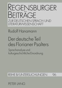 Produktbild: Der deutsche Teil des Florianer Psalters