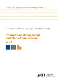 Produktbild: Information management and market engineering, Vol. II