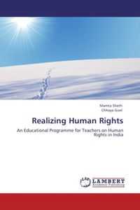 Produktbild: Sheth, M: Realizing Human Rights