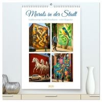 Produktbild: Murals in der Stadt (hochwertiger Premium Wandkalender 2026 DIN A2 hoch), Kunstdruck in Hochglanz