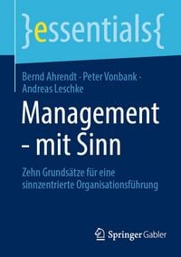 Produktbild: Management - mit Sinn