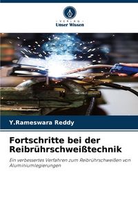 Produktbild: Fortschritte bei der Reibr&uuml;hrschwei&szlig;technik