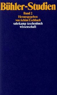 Produktbild: B&uuml;hler-Studien. Zwei B&auml;nde