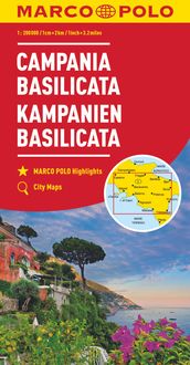 Bild vom Artikel MARCO POLO Regionalkarte Italien 12 Kampanien, Basilicata 1:200.000 vom Autor 