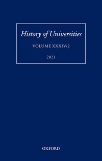 Produktbild: History of Universities: Volume XXXIV/2