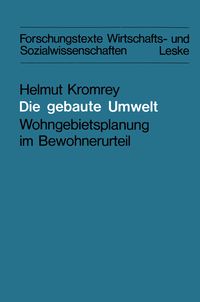 Produktbild: Die gebaute Umwelt