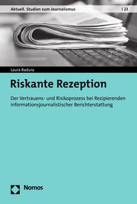 Produktbild: Riskante Rezeption